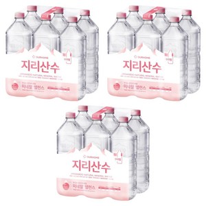 지리산수 무라벨, 18개, 2L