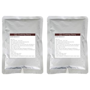 쿠킹스토리 칼레 W2-E4-U71 깔리바우트 화이트 커버춰초콜릿, 100g, 2개