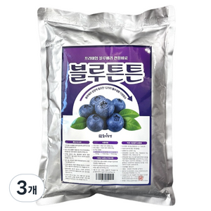 호미닷컴 블루튼튼 블루베리 비료, 2kg, 3개