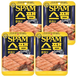 스팸 싱글 클래식, 80g, 4개