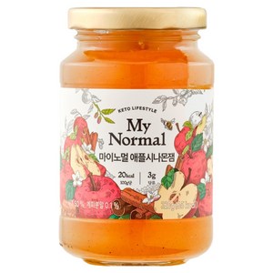 마이노멀 저당 애플시나몬잼, 320g, 1개