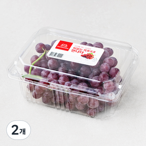 만나다 미국산 씨없는 적포도, 450g, 2개 골드박스 특가