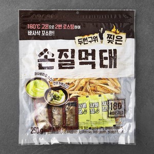 두번구워 찢은 손질먹태 160g + 와사비마요 15g x 3p + 전주 가맥소스 15g x 3p, 1세트 골드박스 특가