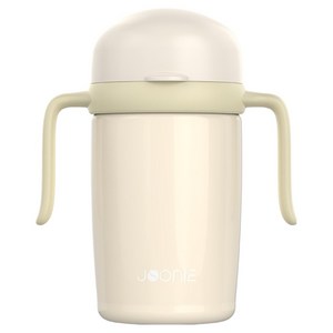 주니 유아용 스테인레스 자기주도 컵 2세대, 240ml, 1개, 코코아