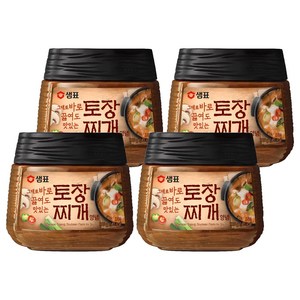 샘표 토장찌개 양념, 910g, 4개