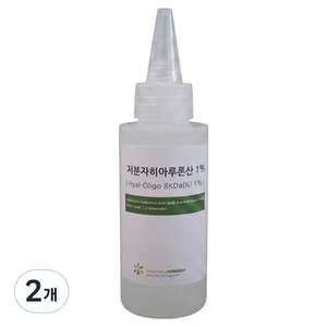 저분자 히아루론산 1% 액상 100ml, 투명, 2개