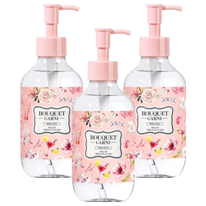 부케가르니 모이스처 바디오일 화이트머스크향, 300ml, 3개