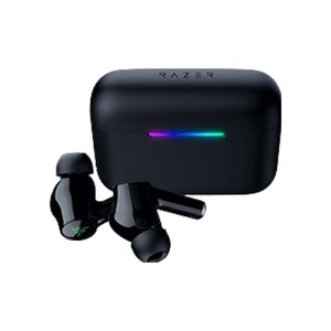 레이저 Hammerhead V3 X HyperSpeed 무선 게이밍 블루투스 이어폰 2.4Ghz 호환 RZ12-0562, 블랙