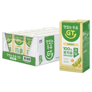맛있는두유GT 담백한맛, 190ml, 24개