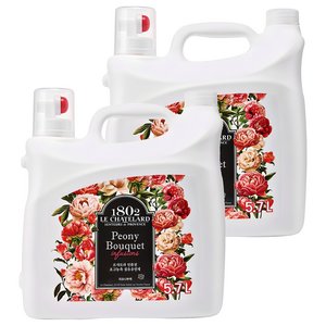 르샤트라1802 인퓨전 섬유유연제 피오니부케 본품, 5.7L, 2개