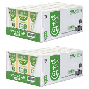 맛있는두유GT 담백한맛, 190ml, 48개