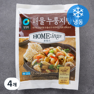 대상 호밍스 해물 누룽지탕 2~3인분 (냉동), 4개, 670g