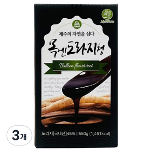제주앤팜 목엔 도라지청, 3개, 1개입, 550g