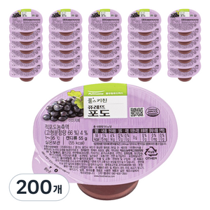 풀스키친 퓨레뜨 포도 푸딩, 55g, 200개