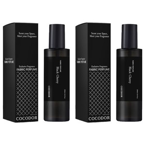 코코도르 퍼퓸 섬유탈취제 블랙체리, 250ml, 2개