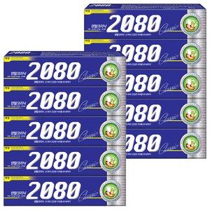 2080 클래식 치약, 170g, 10개