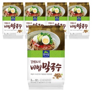 면사랑 강원도식 비빔 막국수 2인분, 643g, 5개