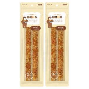 네츄럴랩 베이커 츄 강아지간식, 치킨 스틱 L, 200g, 2개