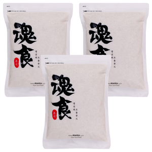 혼식 국산 늘보리쌀, 3kg, 3개