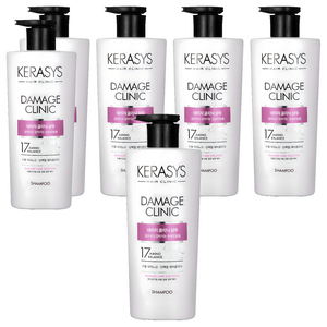 케라시스 데미지 클리닉 단백질 샴푸, 600ml, 6개