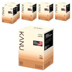 카누 라떼 스틱커피, 13.5g, 50개입, 6개