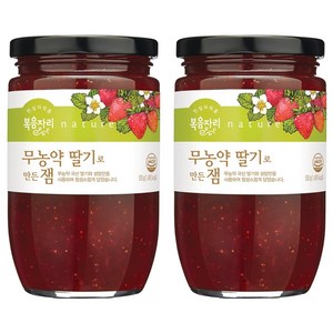 복음자리 무농약 딸기로 만든 잼, 500g, 2개