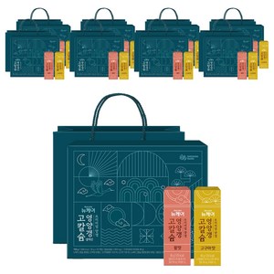 뉴케어 정품 고칼슘 영양갱 셀렉션 선물세트, 720g, 9개