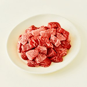 우미우 한우 1++(9) 정육 국거리용 (냉장), 200g, 1개