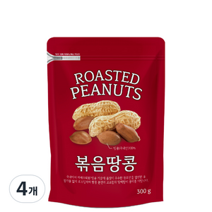 리치팜너트 볶음땅콩, 300g, 4개