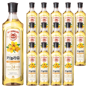 해표 카놀라유, 500ml, 15개
