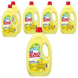 트리오 주방세제, 1L, 1kg, 6개