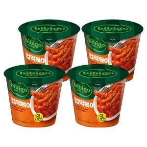 비비고 컵떡볶이, 110g, 4개