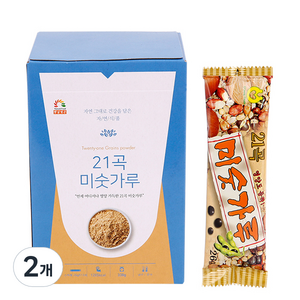 오양식품 21곡 미숫가루 13p, 2개, 338g