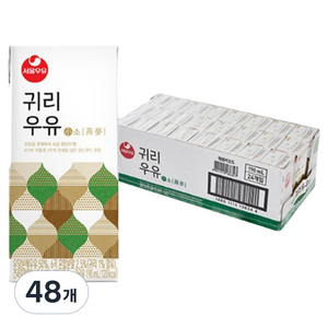서울우유 귀리우유, 48개, 190ml