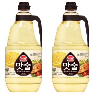 해표 맛술, 1.8L, 2개