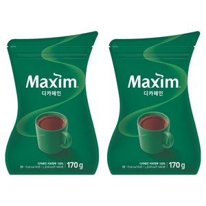 맥심 디카페인 원두커피믹스, 170g, 1개입, 2개