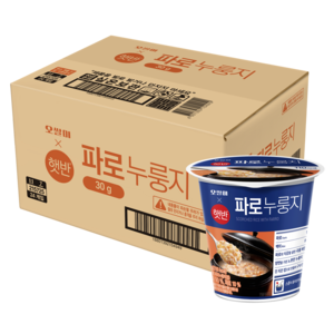햇반 오쌀미 파로누룽지, 800g, 10개