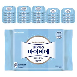 마이비데 클린케어 화장실용 비데티슈 휴대형, 55g, 46매, 24개