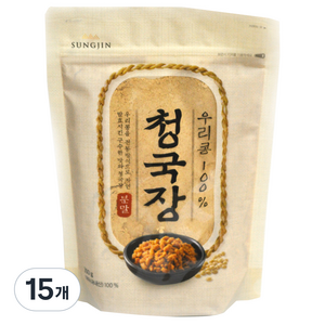 성진식품 청국장 분말, 350g, 15개