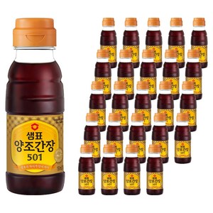 샘표 양조간장 501, 150ml, 25개