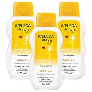 벨레다 카렌듈라 베이비 무향료 오일, 200ml, 3개