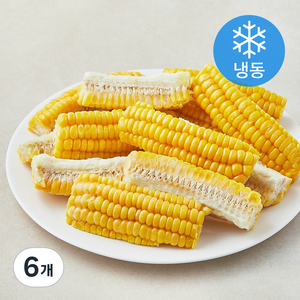 싱싱 옥수수립 (냉동), 1kg, 6개