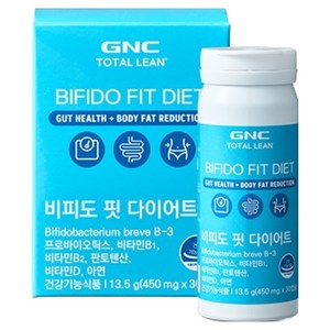 GNCTOTALLEAN 비피도 핏 다이어트 유산균, 30정, 1개