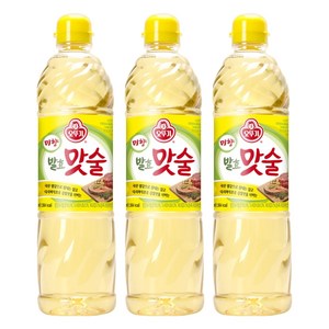 오뚜기 미향 발효 맛술, 900ml, 3개