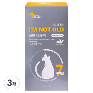 마이펫닥터 고양이 아임낫올드 영양제, 30회분, 뇌/인지, 3개