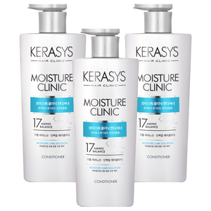 케라시스 모이스춰 클리닉 단백질 컨디셔너, 750ml, 3개