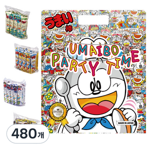 우마이봉 버라이어티 막대과자, 6g, 480개