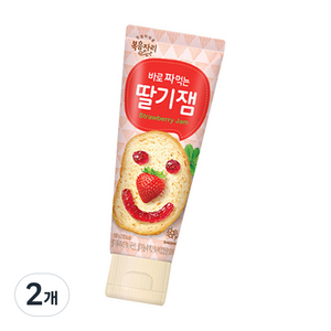 복음자리 바로 짜먹는 딸기잼, 100g, 2개