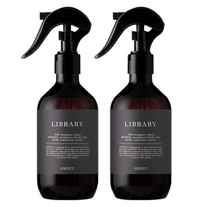 에이센트 드레스 퍼퓸 탈취제 라이브러리 본품, 2개, 250ml
