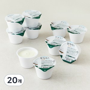 불가리스 플레인 요거트, 80g, 20개
